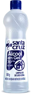 Álcool em gel limpador de uso geral 70 GL (500g)